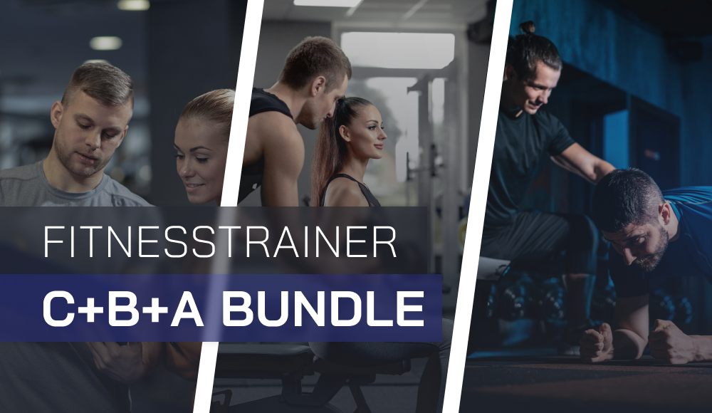 Fitnesstrainer Lizenz C+B+A Bundle